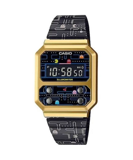 ارسال فوری + گارانتی اصلی شرکتی + ساعت مچی کاسیو مدل CASIO-A100WEPC-1BDR
