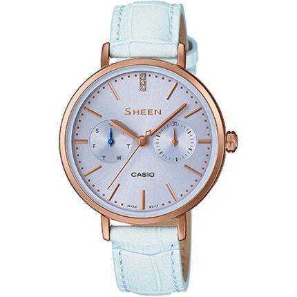 ارسال فوری + گارانتی اصلی شرکتی + ساعت مچی کاسیو مدل CASIO-SHE-3054PGL-2A