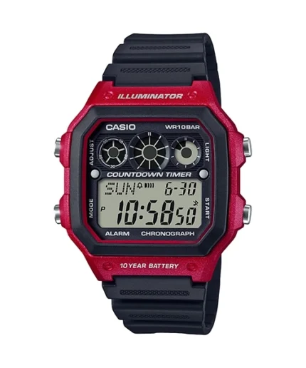 ارسال فوری + گارانتی اصلی شرکتی + ساعت مچی کاسیو مدل CASIO-AE-1300WH-4A
