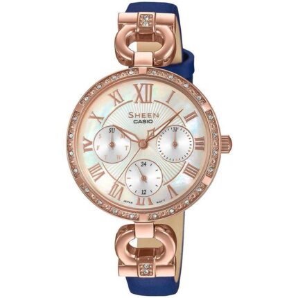 ارسال فوری + گارانتی اصلی شرکتی + ساعت مچی کاسیو مدل CASIO-SHE-3067PGL-7AUDF