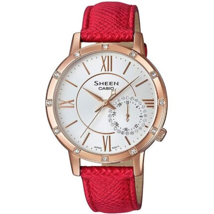 ارسال فوری + گارانتی اصلی شرکتی + ساعت مچی کاسیو مدل CASIO-SHE-3046GLP-7B