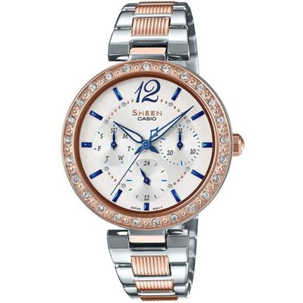 ارسال فوری + گارانتی اصلی شرکتی + ساعت مچی کاسیو مدل CASIO-SHE-3065SPG-7B