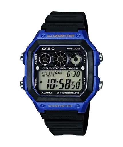 ارسال فوری + گارانتی اصلی شرکتی + ساعت مچی کاسیو مدل CASIO-AE-1300WH-2A