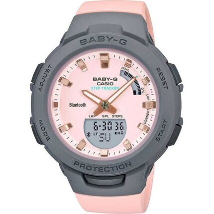 ارسال فوری + گارانتی اصلی شرکتی + ساعت مچی کاسیو مدل CASIO-BSA-B100MC-4ADR