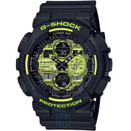 ارسال فوری + گارانتی اصلی شرکتی + ساعت مچی کاسیو مدل CASIO-GA-140DC-1ADR