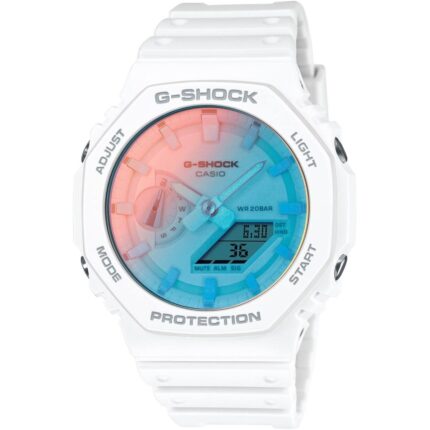 ارسال فوری + گارانتی اصلی شرکتی + ارسال رایگان + ساعت مچی کاسیو مدل CASIO-GA-2100TL-7ADR