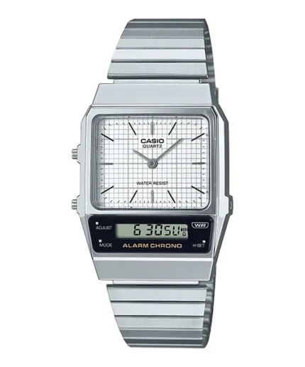 ارسال فوری + گارانتی اصلی شرکتی + ساعت مچی کاسیو مدل CASIO-AQ-800E-7ADF