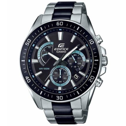 ارسال فوری + گارانتی اصلی شرکتی + ساعت مچی کاسیو مدل CASIO-EFR-552SBK-1AVUDF