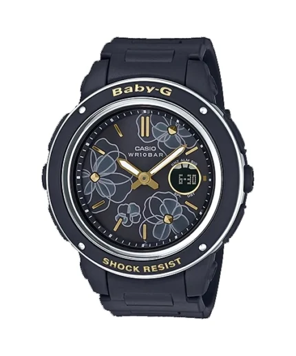ارسال فوری + گارانتی اصلی شرکتی + ساعت مچی زنانه Baby-G کاسیو مدل CASIO - BGA-150FL-1ADR