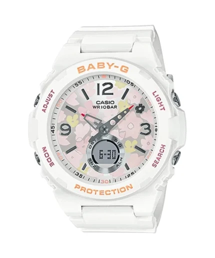 ارسال فوری + گارانتی اصلی شرکتی + ساعت مچی BABY-G مدل CASIO - BGA-260FL-7ADR