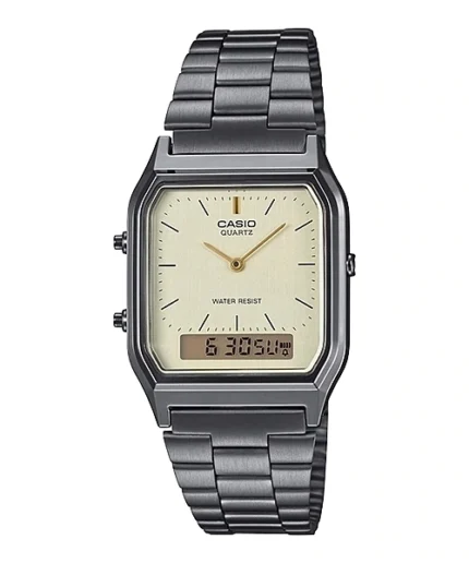 ارسال فوری + گارانتی اصلی شرکتی + ساعت مچی مردانه کاسیو مدل CASIO-AQ-230GG-9ADF