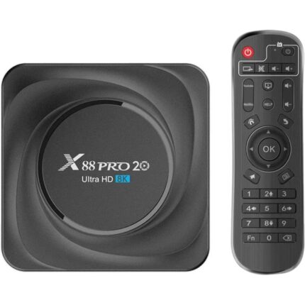 ارسال فوری + ضمانت اصالت کالا + اندروید باکس X88 pro 20 مدل Android box 4/32