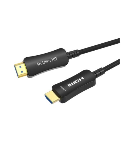 ارسال فوری + ضمانت اصالت کالا + کابل HDMI 2.0 فیبر نوری فرانت 40 متری