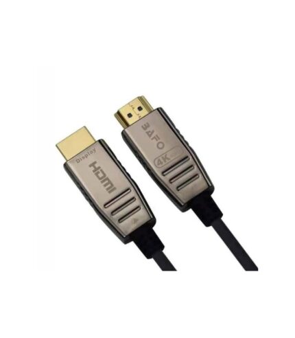 ارسال فوری + ضمانت اصالت کالا + کابل HDMI 2.0 فیبر نوری بافو 40 متری