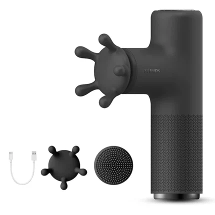 ارسال فوری + امکان خرید حضوری + ضمانت سلامت و اورجینال بودن کالا + ماساژور برقی فیلیپس مدل PHILIPS Massage Gun-7311