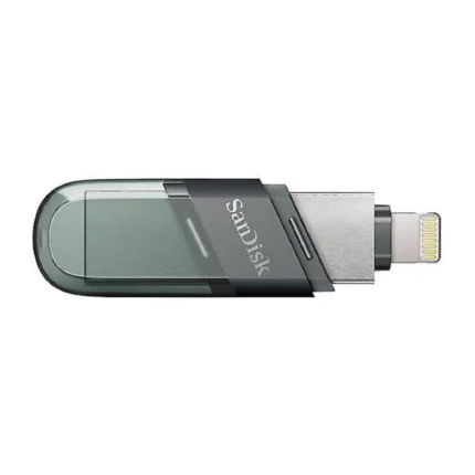 ارسال فوری + امکان خرید حضوری + فلش مموری سن دیسک مدل sandisk IXPAND FLIP ظرفیت 256 گیگابایت