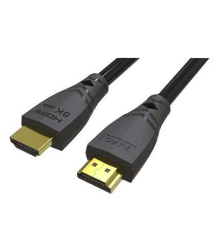 ارسال فوری + ضمانت اصالت کالا + کابل HDMI 2.1 بافو 2 متری