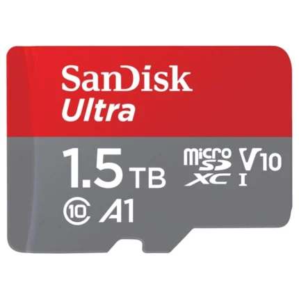 ارسال فوری + امکان خرید حضوری + گارانتی اصلی + کارت حافظه سن دیسک مدل Micro Sd 150Mb/s Ultra ظرفیت 1.5 ترابایت