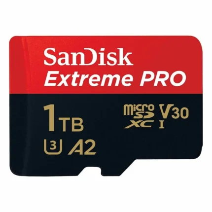 ارسال فوری + امکان خرید حضوری + گارانتی اصلی + کارت حافظه سن دیسک مدل Extreme Pro 4k استاندارد UHS-I U3 سرعت 200MBps ظرفیت 1 ترابایت